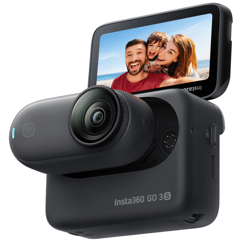 Insta360 GO 3S Standard Edition - Midnight Black - 128gb