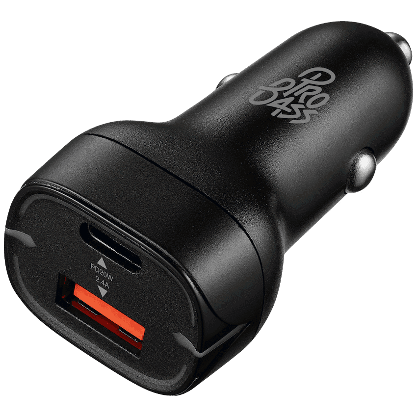 Pro Bass AutoPower Series 32w Dual USB and Type-C Car Charger