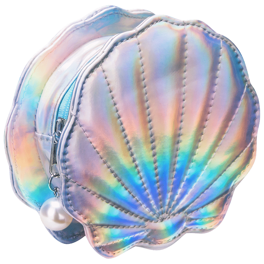 Quest Shell Coin Purse - Silver