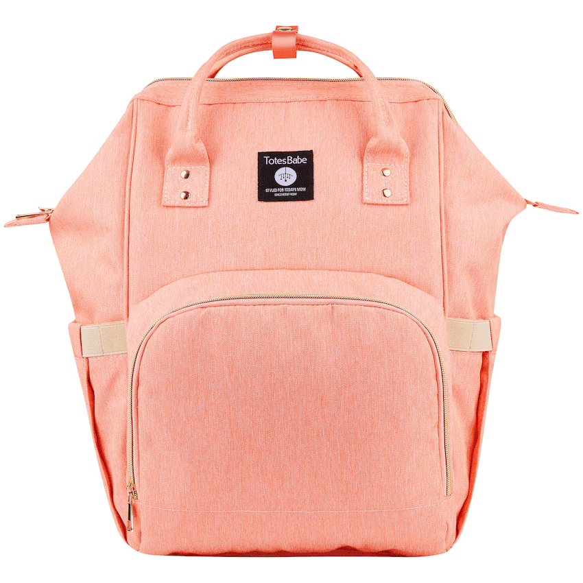 Totes Babe Alma 18l Diaper Backpack - Peach