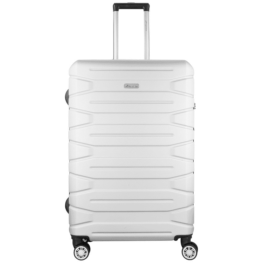 Travelwize Cabana ABS 4-Wheel Spinner 75cm Luggage - Platinum