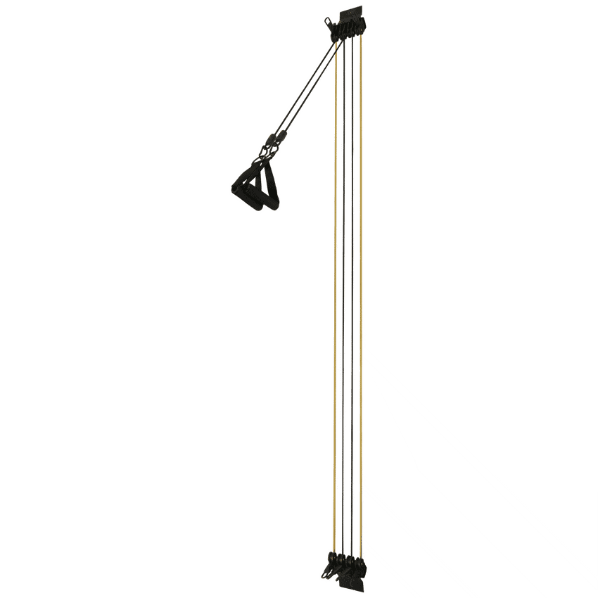 Volkano Active Doorway Gym - Black/Yellow