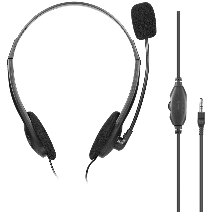 Volkano Chat 2 Stereo Headset with Boom Microphone