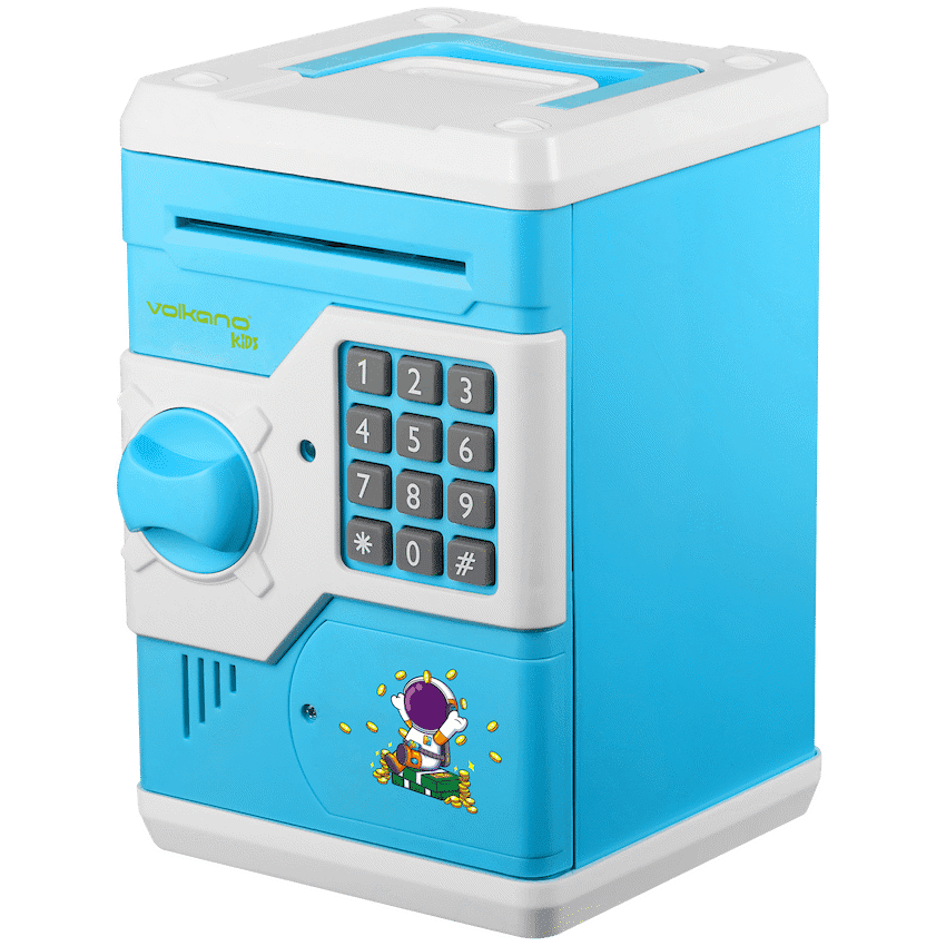 Volkano Kids Vault Series Money-Saving Vault - Blue