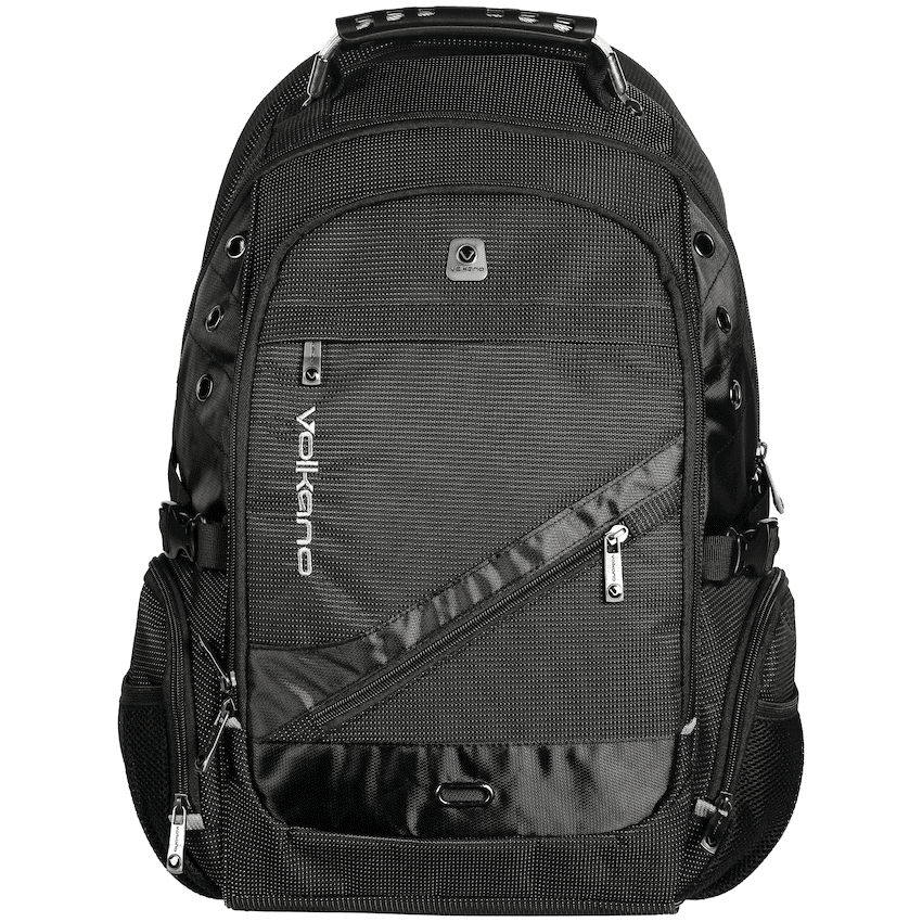 Volkano G-Unit Backpack - Black/Grey/Turquoise