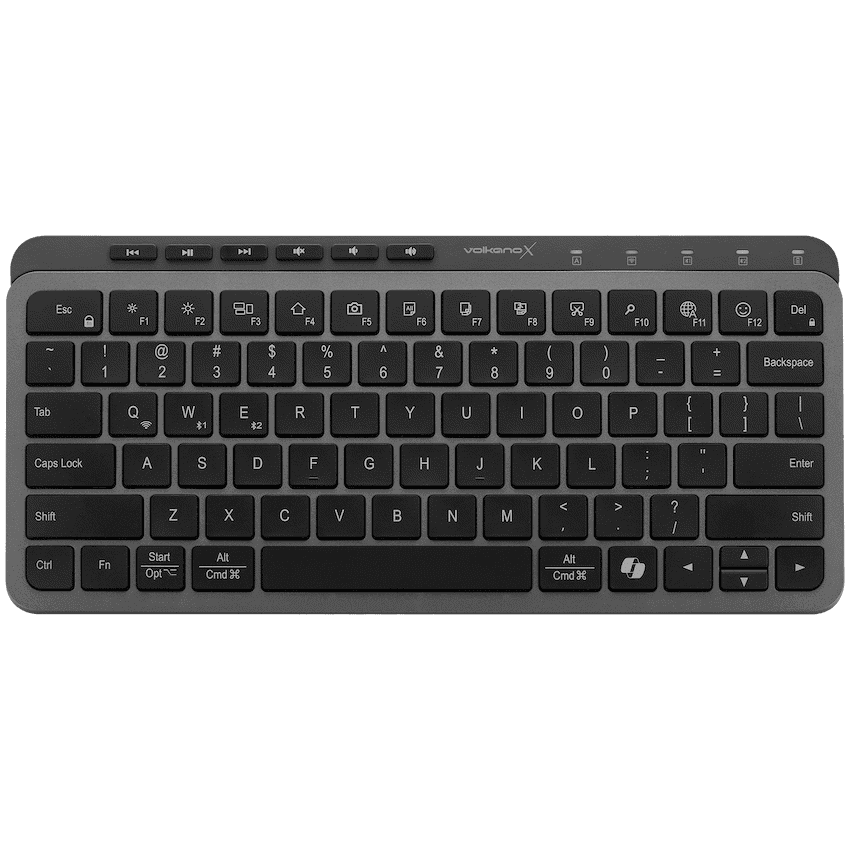 VolkanoX Ember Bluetooth Wireless Keyboard - Graphite