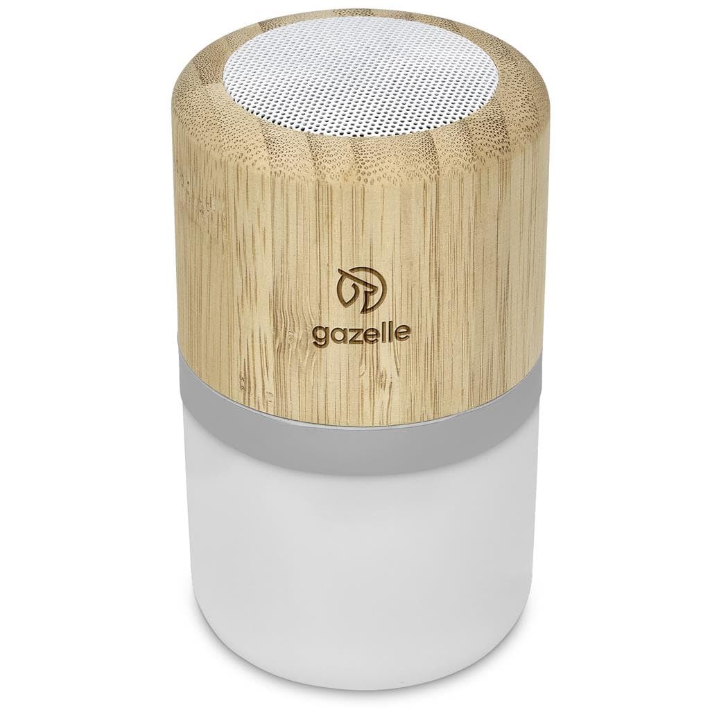 Okiyo Heiwa Bamboo Bluetooth Speaker & Night Light