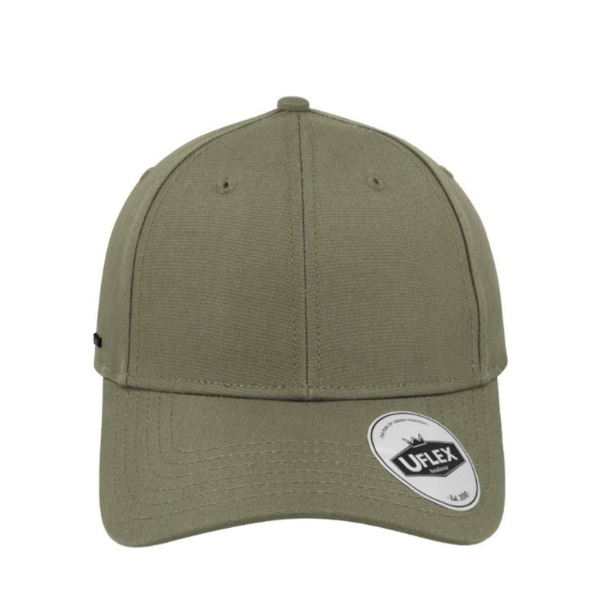 Uflex 6 Panel Snapback Cap - Urban Grey