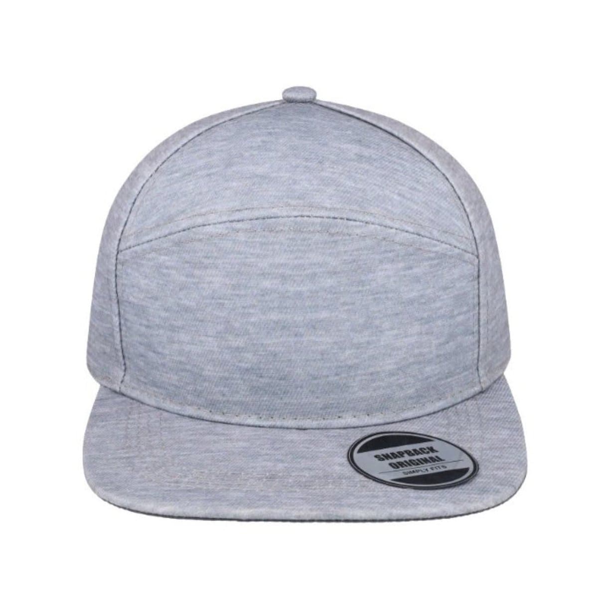 Horizon Snapback Cap - Grey Melange