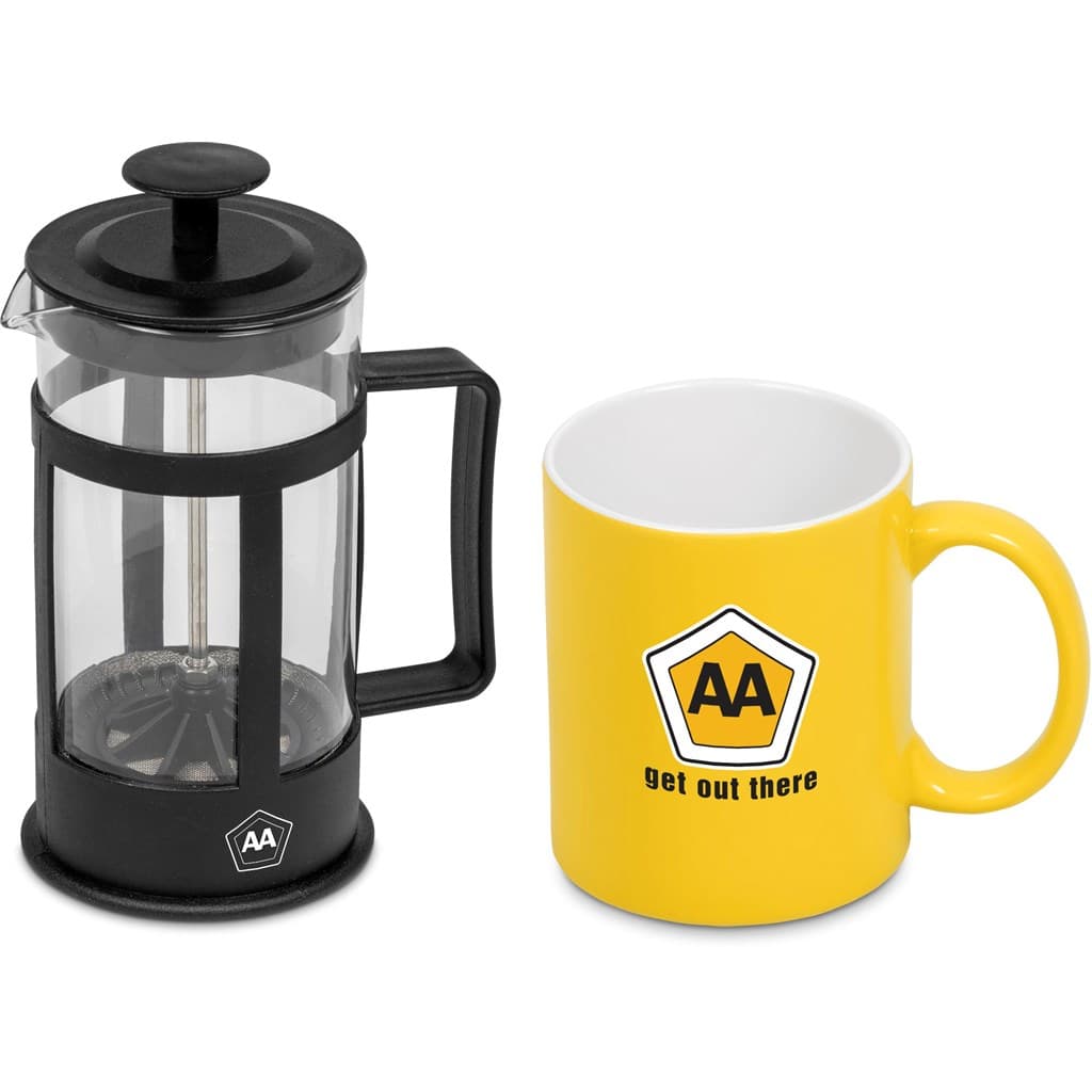 Cafe Omega Coffee Set - Yellow - Yellow
