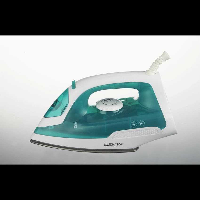 Elektra 1200W Steam Iron - Green