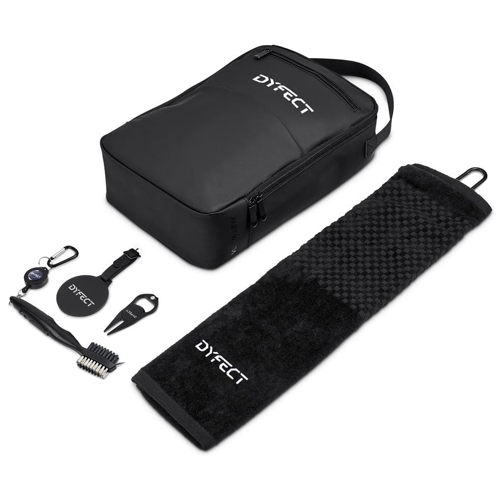 Alex Varga Dinero Pouch and Tees Golf Set