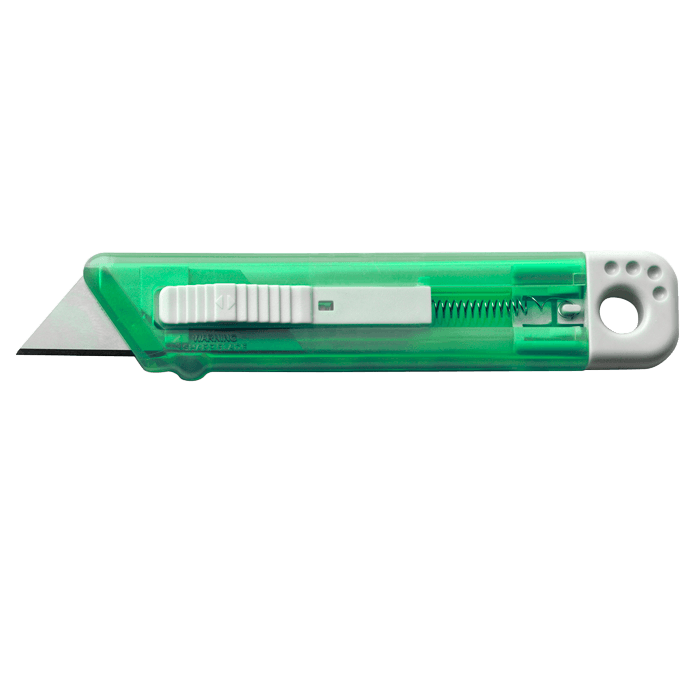 Translucent Knife with Safety Mechanism