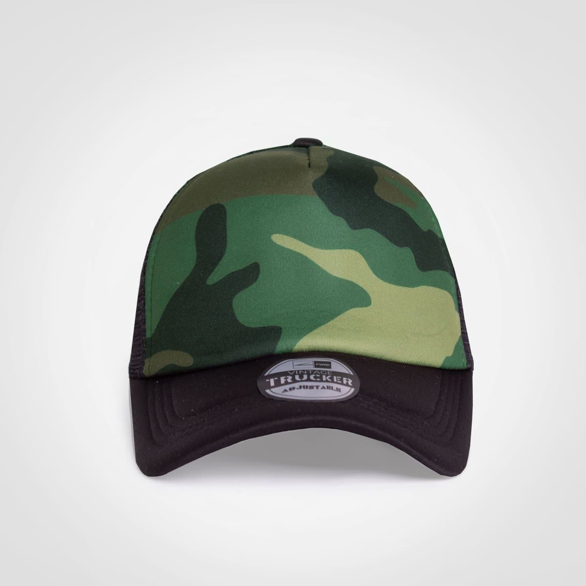 FWRD Vintage Trucker Camo Cap