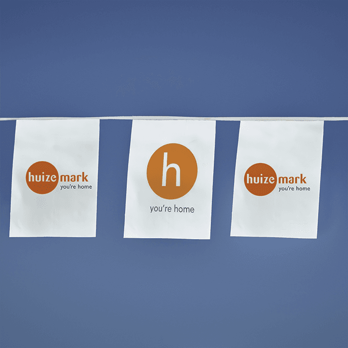 Pennants PVC Digital Double Sided Rectangle