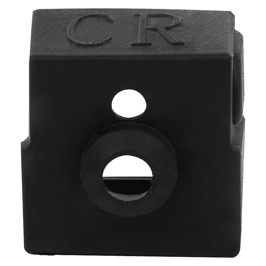 Creality Heating Block Silicone Cover (23x23x17) - Flame-Retardant Silicone - Black