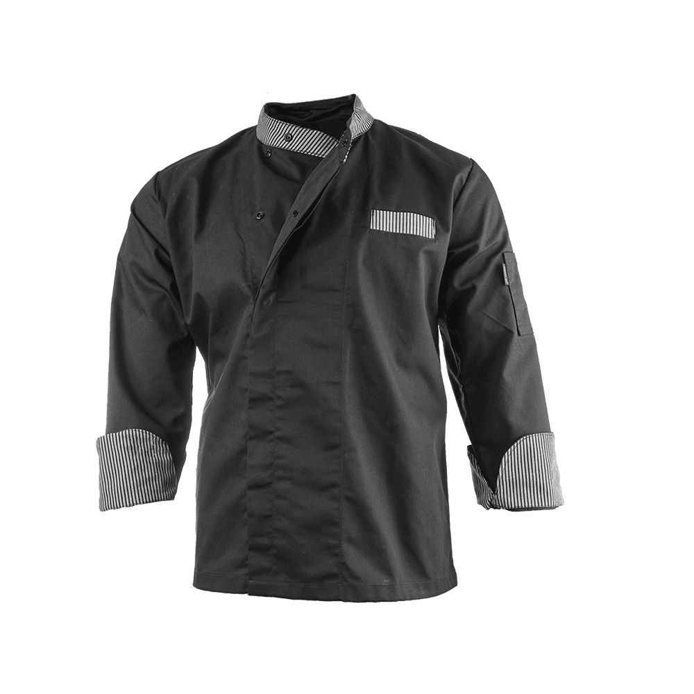 Black & Ligne Noir Men's Elite Chef Jacket