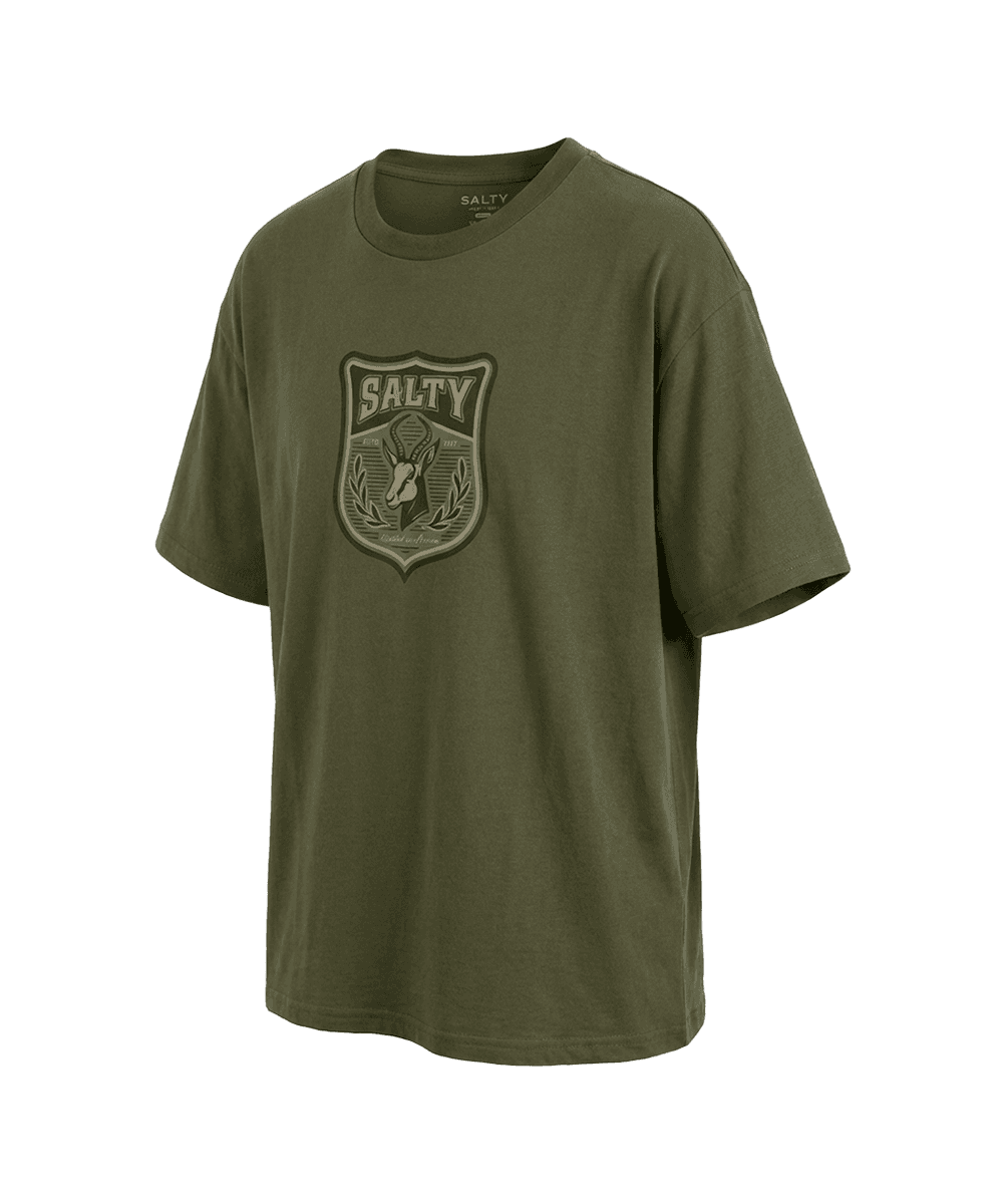 Salty T-Shirt Springbok Stamp