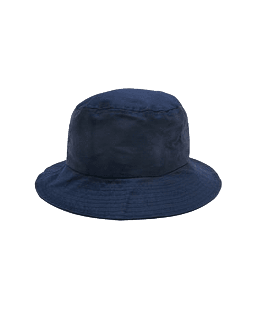 Narrow Brim Cotton Bucket Hat
