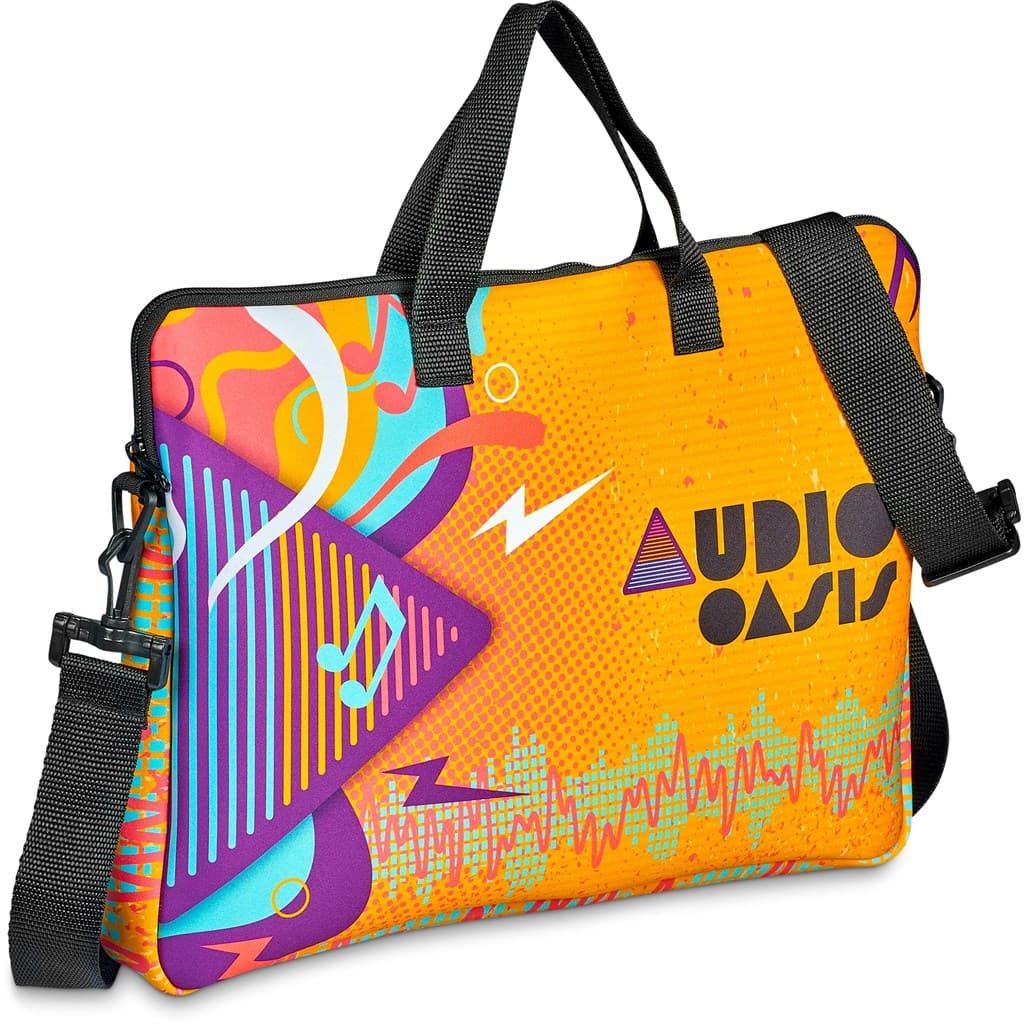 Hoppla Nimbus Neoprene Laptop Sleeve with Handles & Shoulder Strap – 15 -16 inch