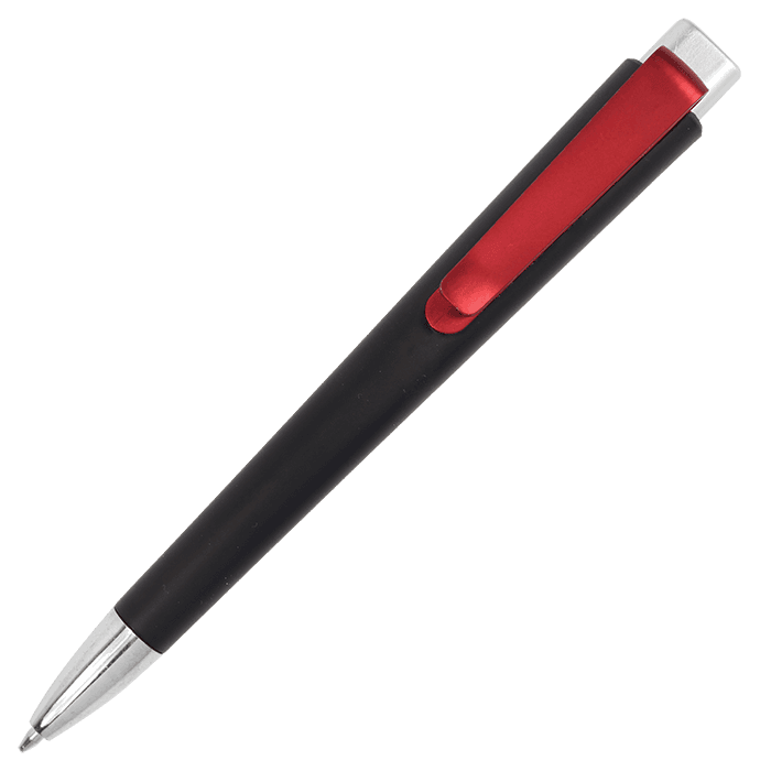 Metallic Clip Ballpoint Pen