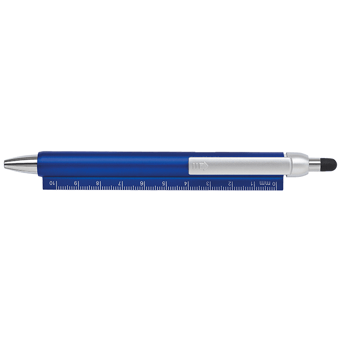 2 in 1 Stylus Ballpoint Pen and Ruler