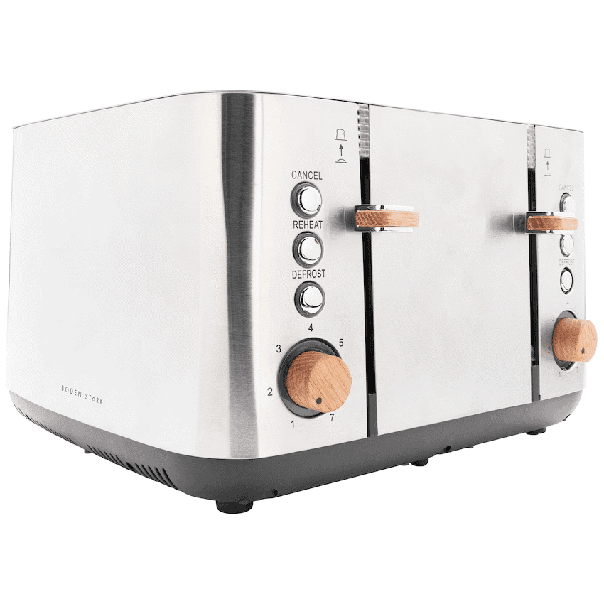 Boden Stark Anson Collection 4-Slice SS Toaster
