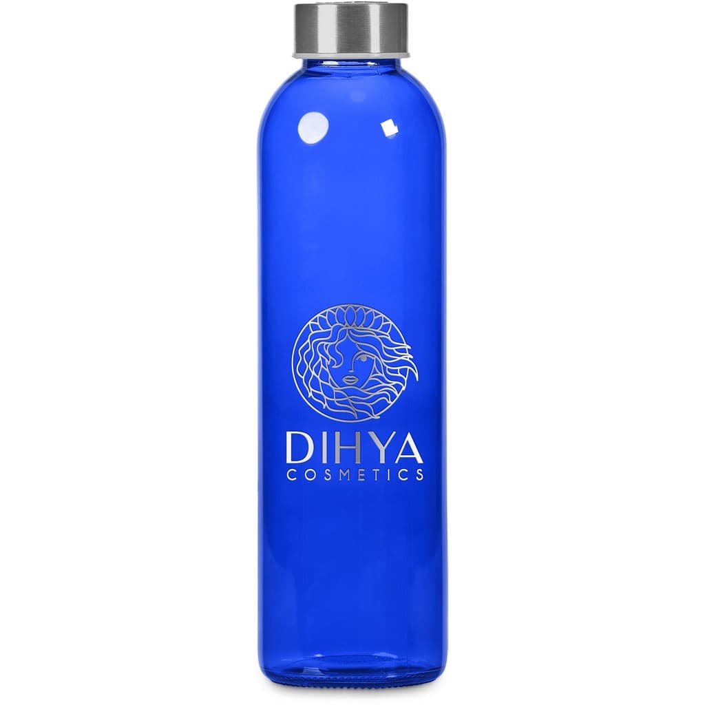 Kooshty Pura Plus Glass Water Bottle – 750ml - Blue