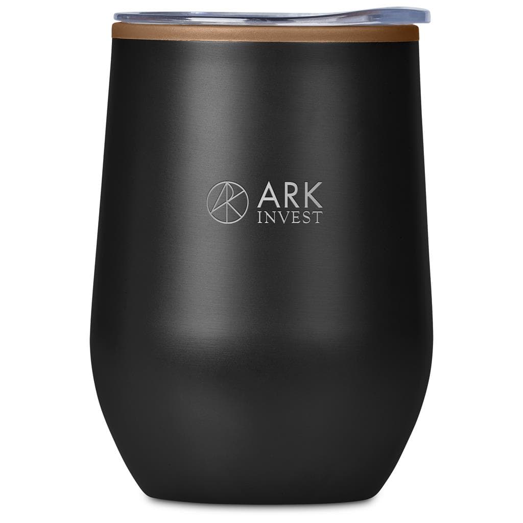 Serendipio Ovolo Stainless Steel & Plastic Double-Wall Tumbler – 350ml