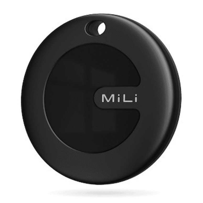 MiTag Duo with Key Ring - Black