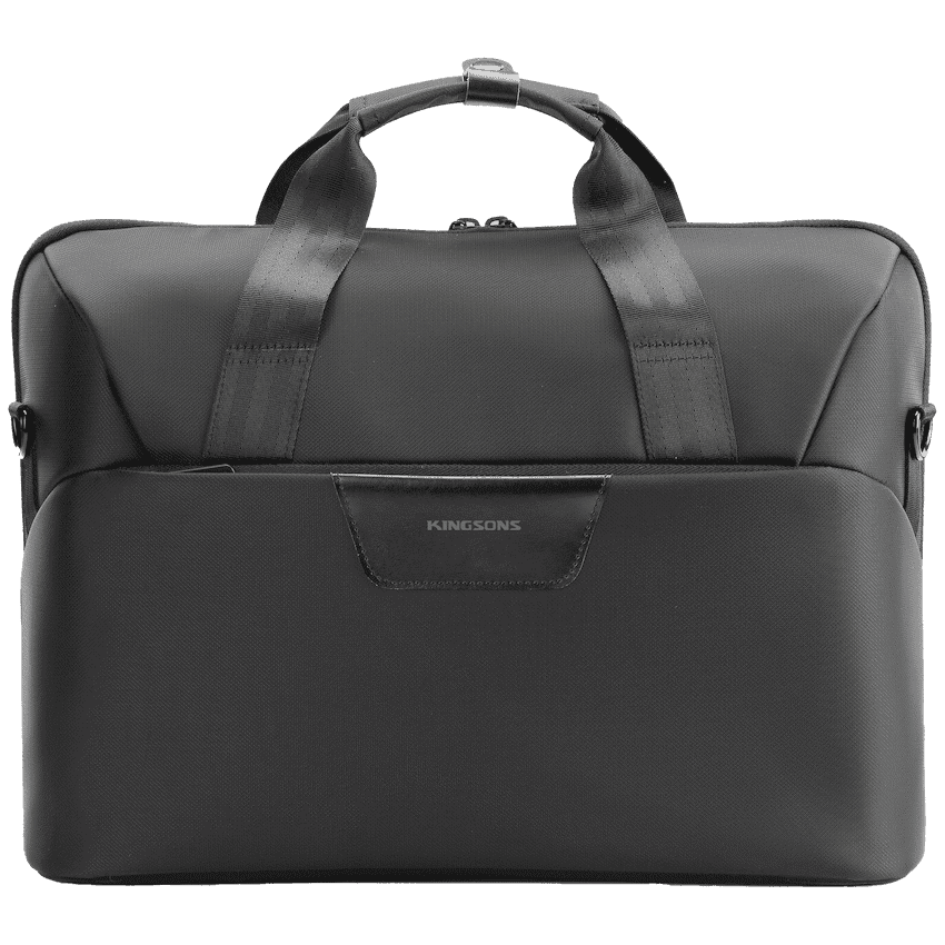 Kingsons Vision Series 15.6" Laptop Shoulder Bag - Black