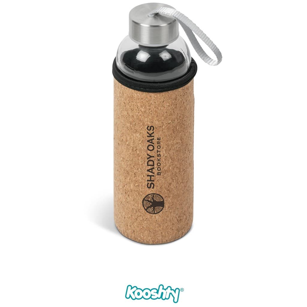 Kooshty Kork Glass Water Bottle - 500ml