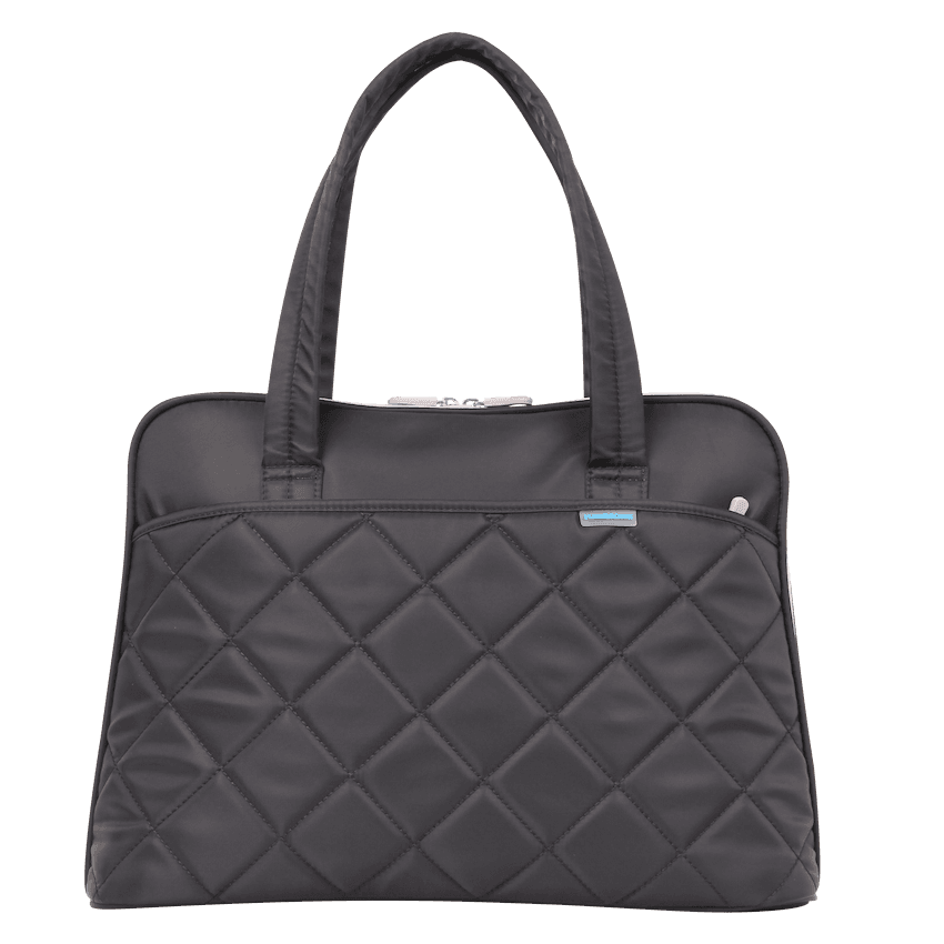 Kingsons 15.6" Shoulder Laptop Bag - Black - Ladies in Fashion