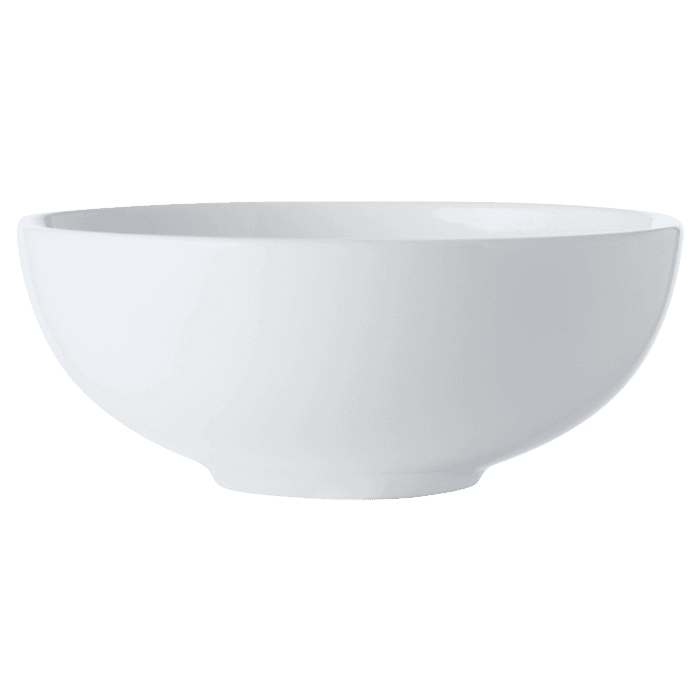 White Basics Coupe Bowl