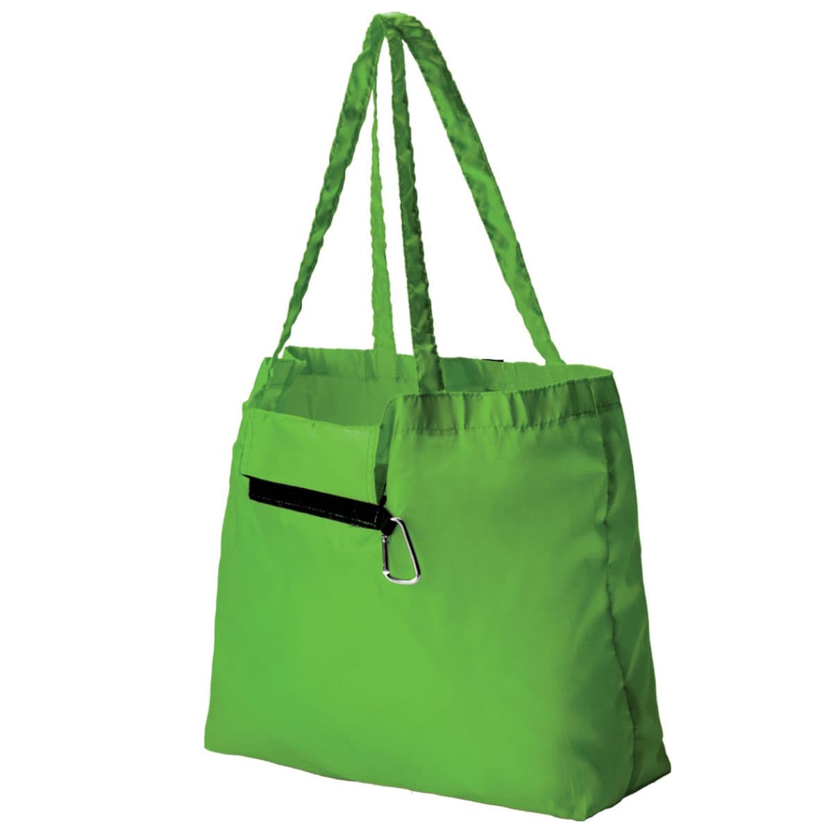 Foldable Shopper with Carabiner