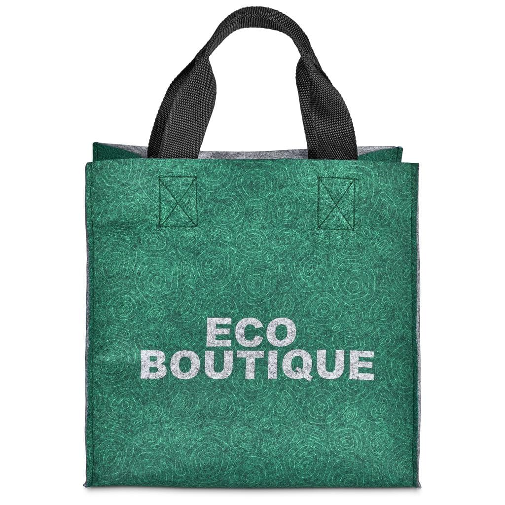 Pre-Printed Sample Hoppla Loopa Recycled PET Felt Tote Bag