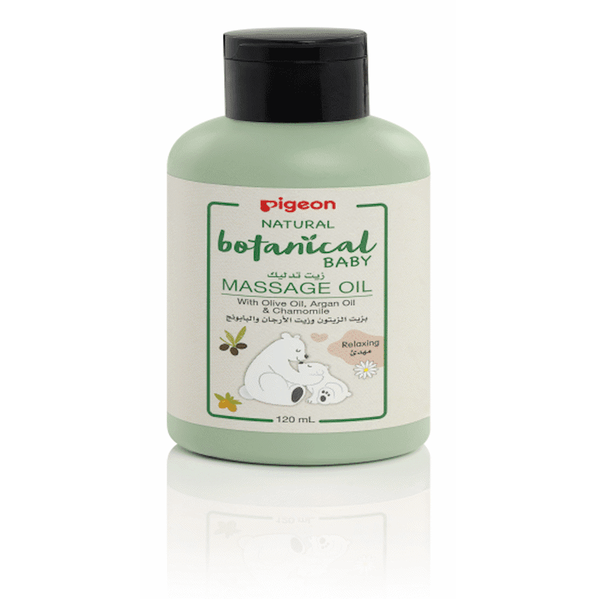 Pigeon - MASSAGE OIL 120ML NATURAL BOTANICAL