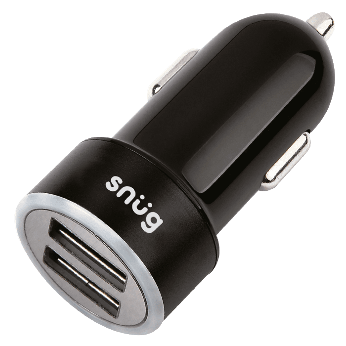 Snug Car Charger With Micro USB Cable