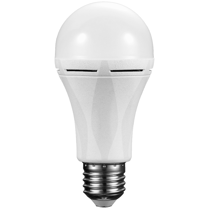 Switched 9w A60 Rechargeable Fast Charge E27 LED CW