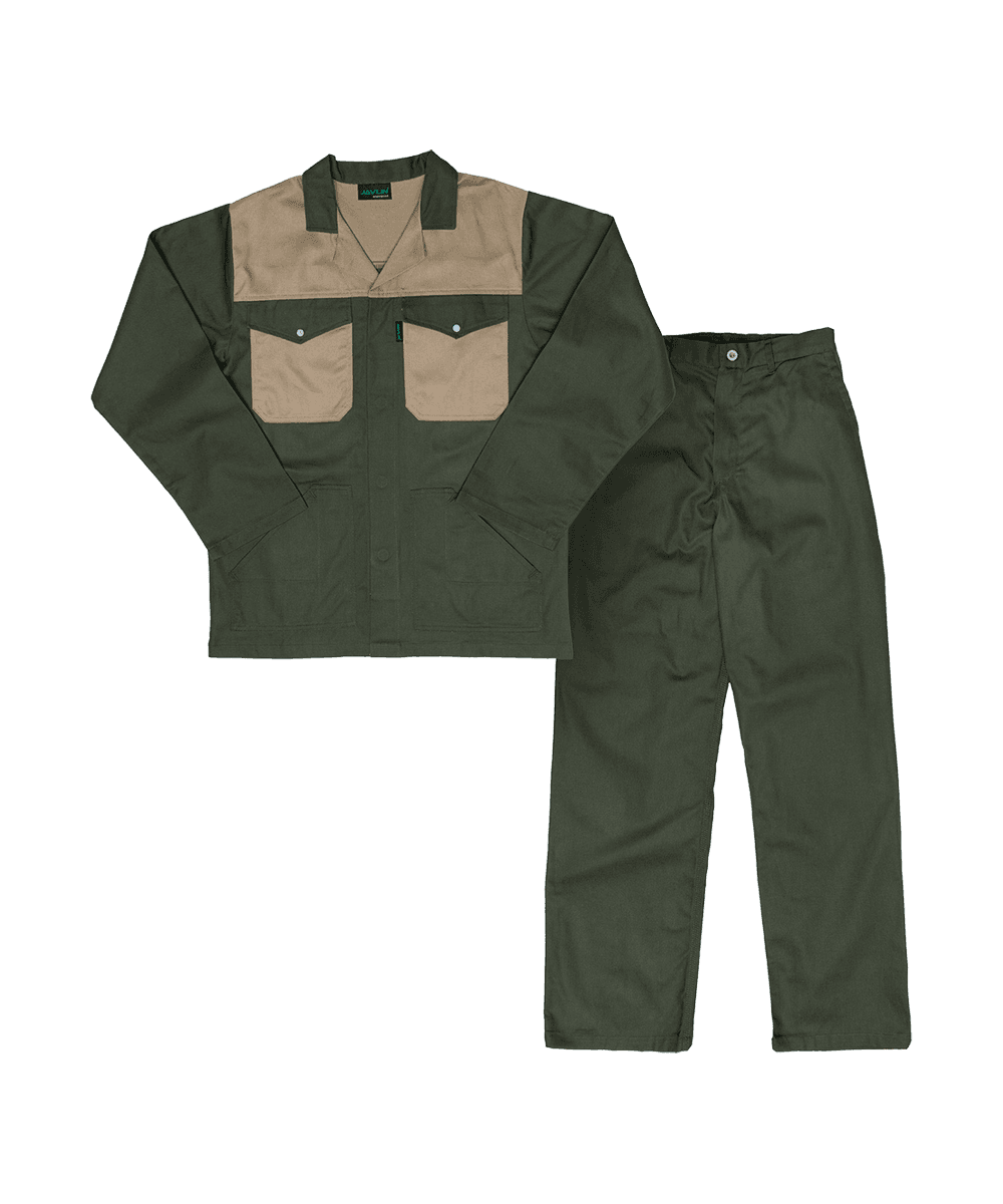Two Tone Polycotton Conti Suit