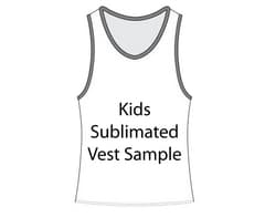 Sample - 11-12 Custom Kids Sub Vest