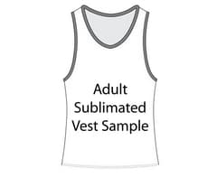 Sample - 2XL Custom Unisex Sub Vest