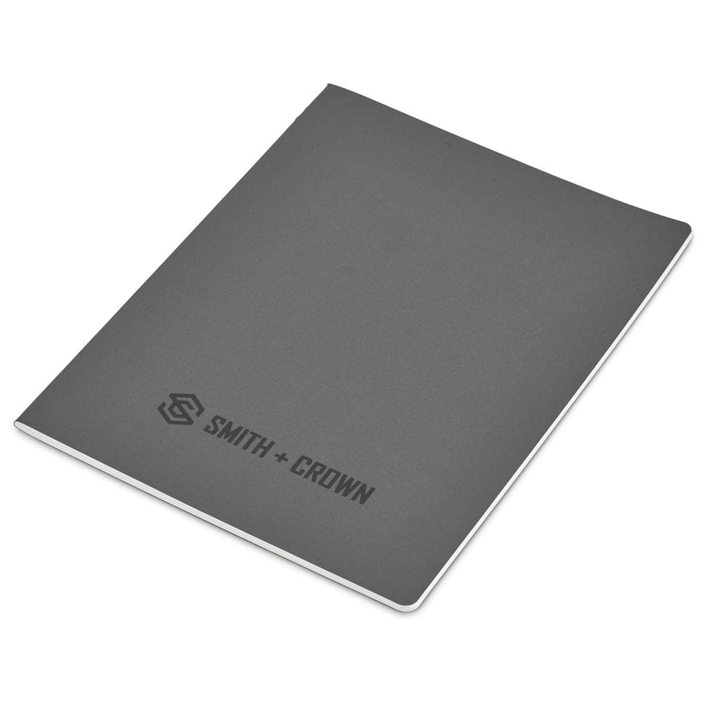 Okiyo Emika FSC Certified Paper Maxi Soft Cover Notebook - Dark Grey