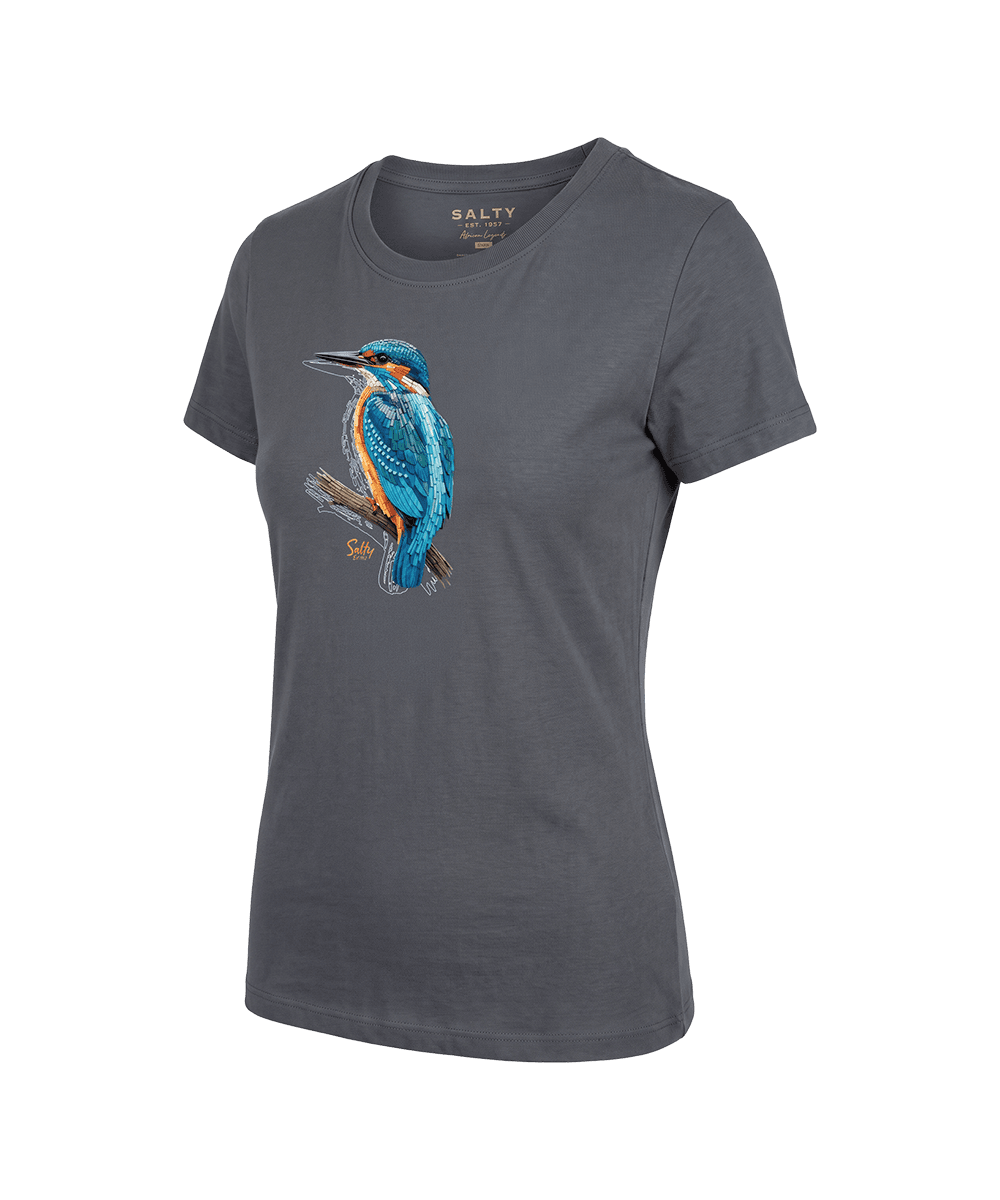 Salty Women's T-Shirt Kingfisher