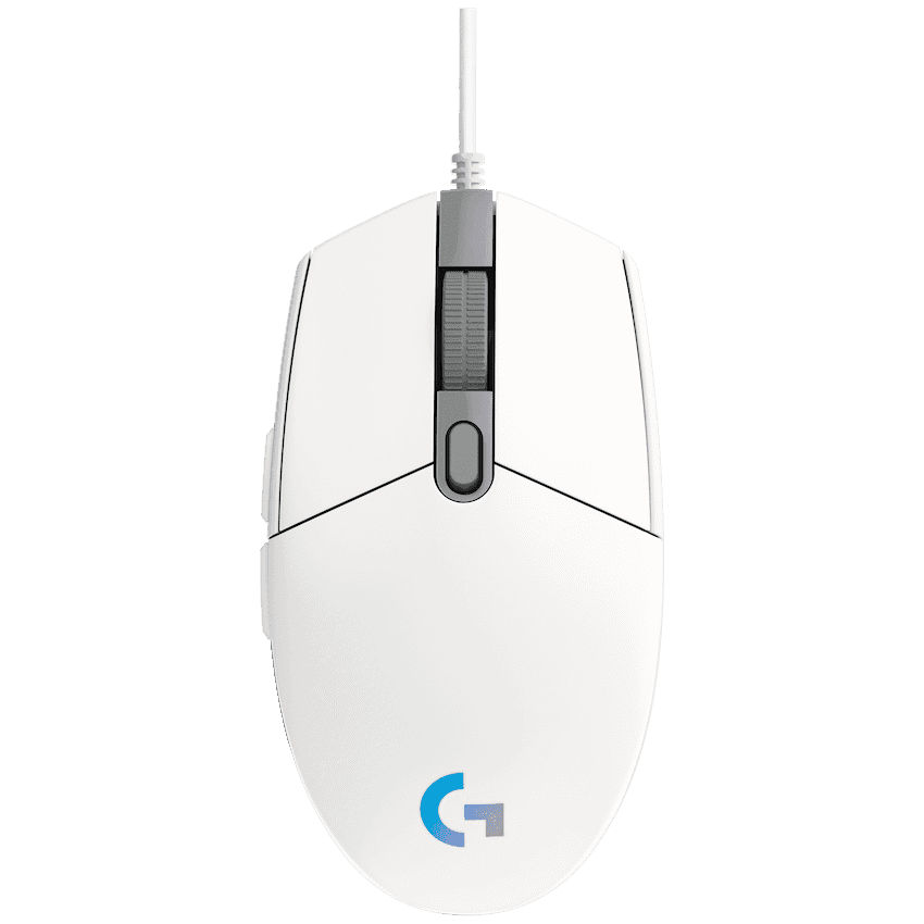 Logitech(R) G102 Lightsync Gaming Mouse - White