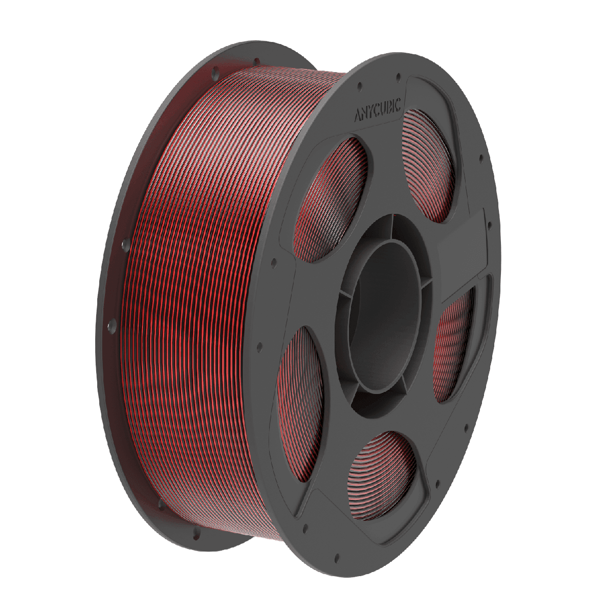 Anycubic PLA Silk Dual Filament 1kg – Black/Red