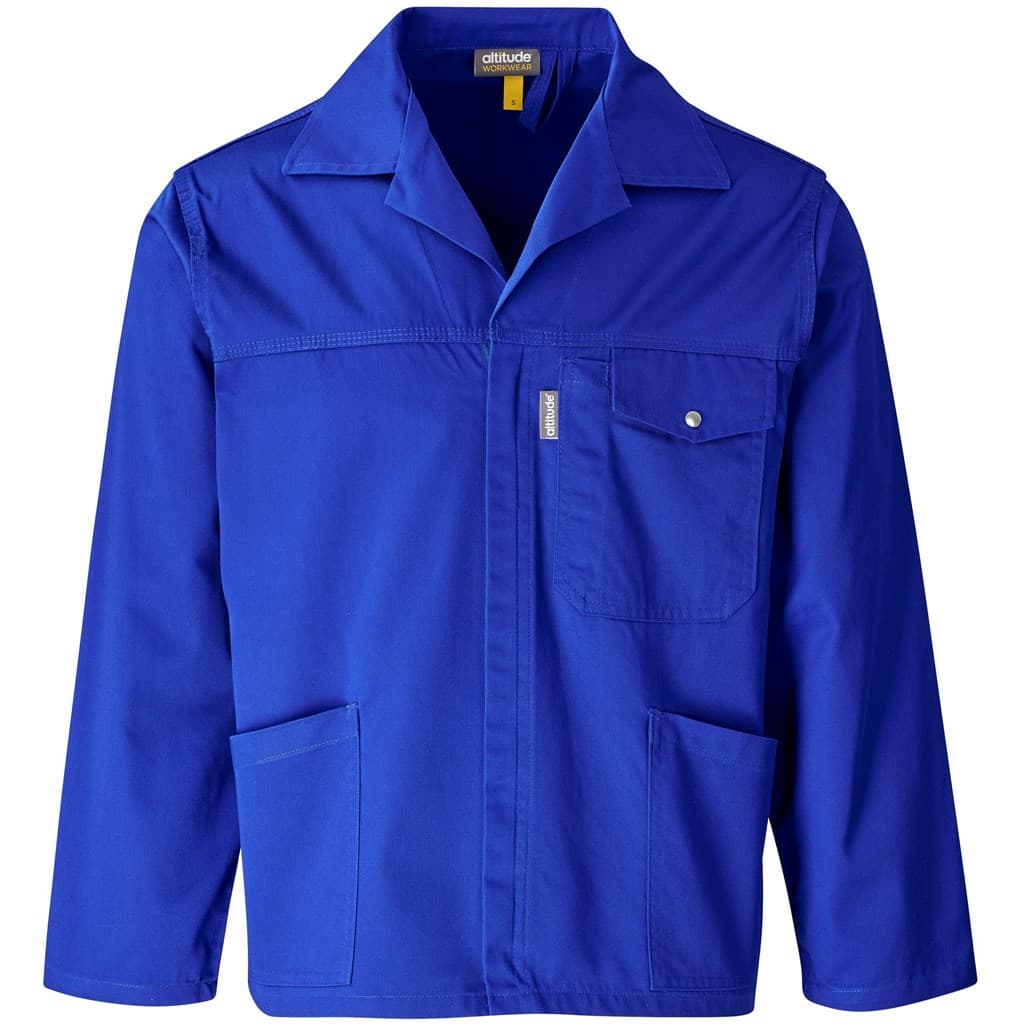 Site Premium Polycotton Jacket - Royal Blue