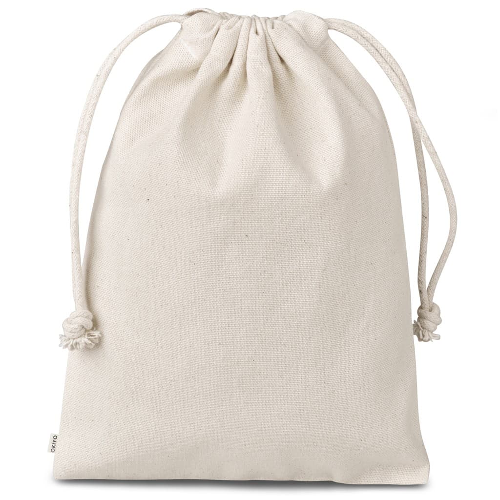 Okiyo Chikara Midi Cotton Drawstring Pouch