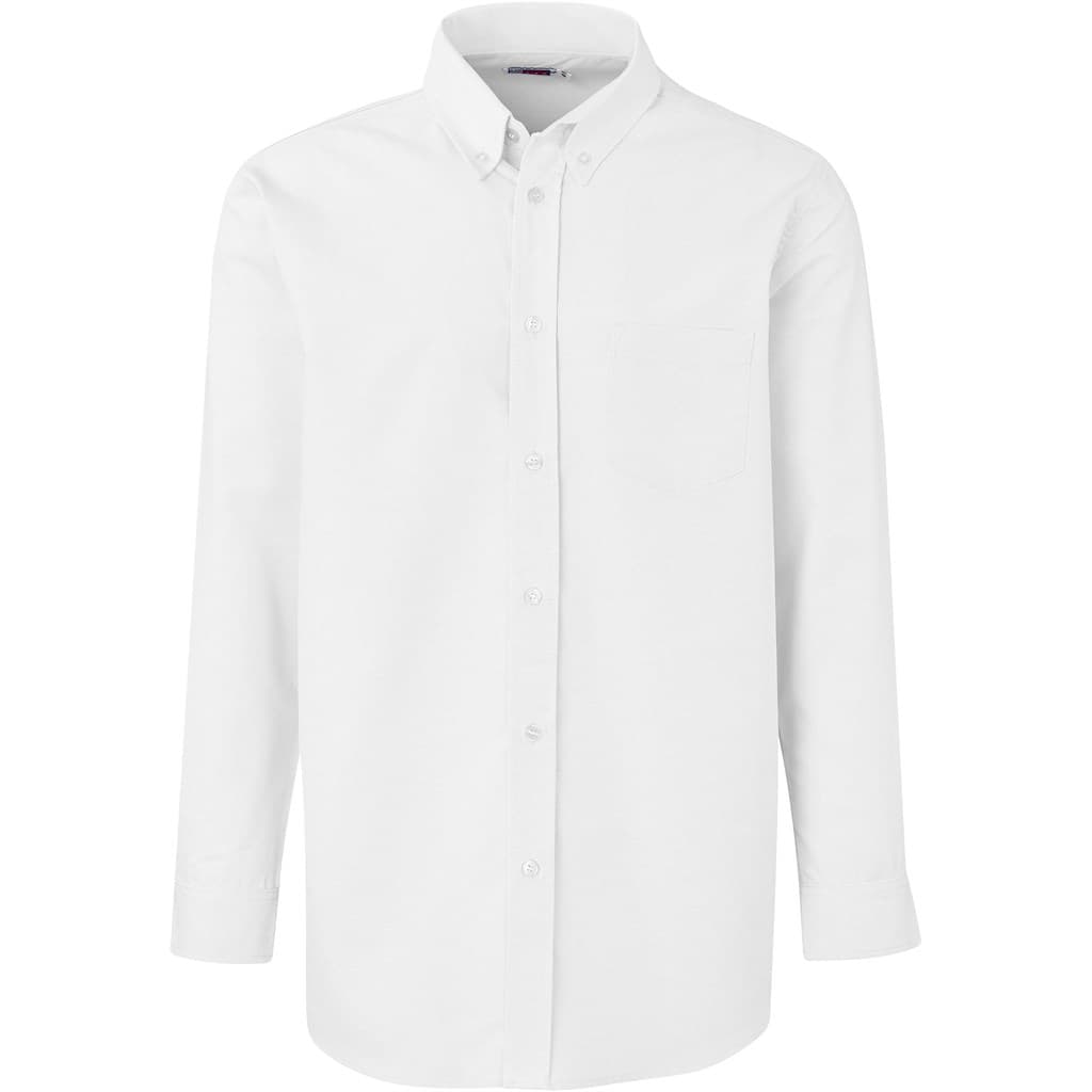 Mens Long Sleeve Aspen Shirt - White