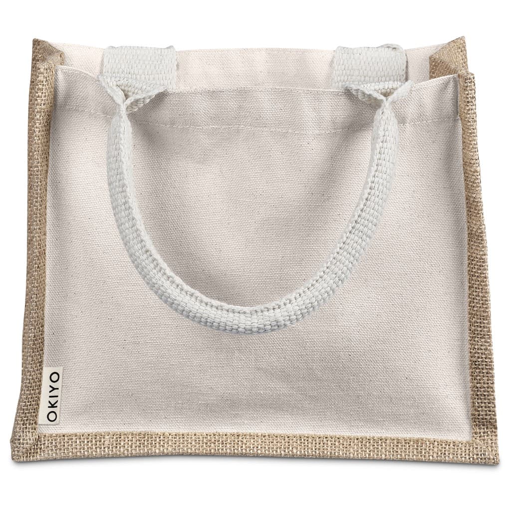 Okiyo Chinsai Mini Jute & Cotton Gift Bag